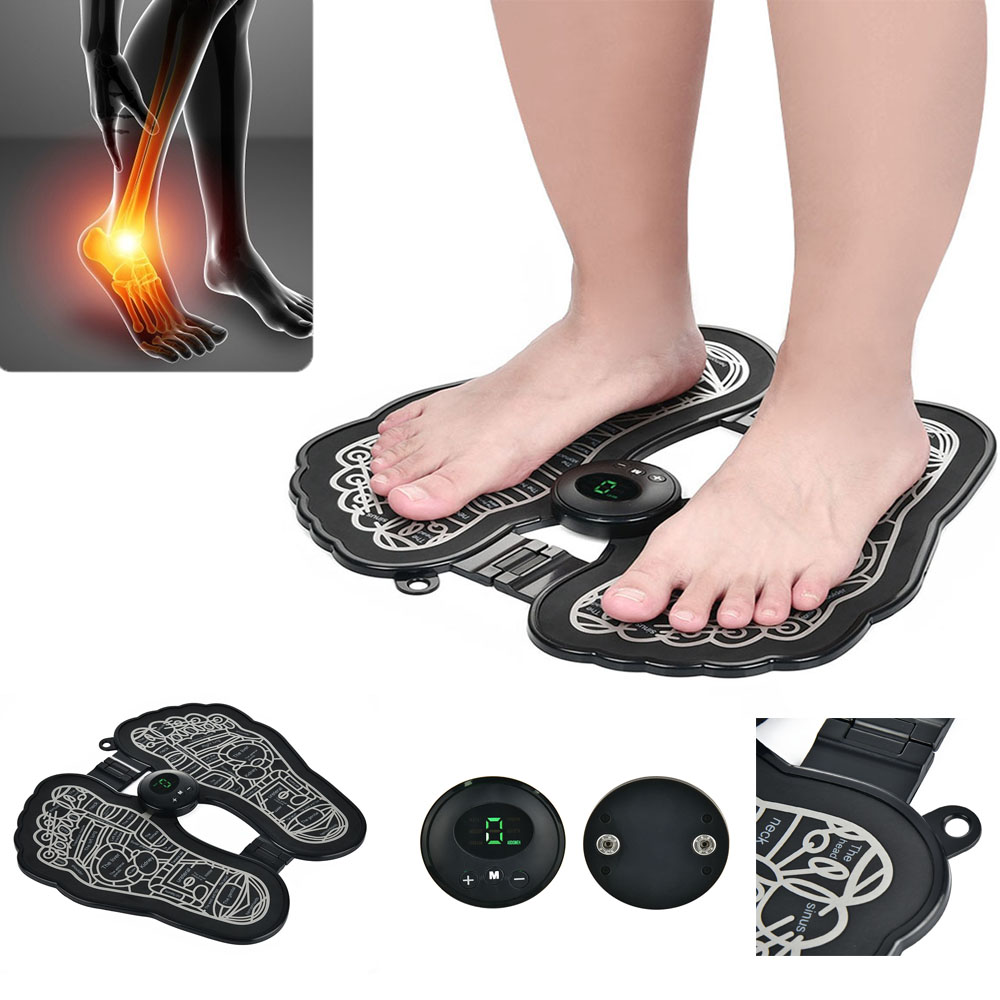0-31.jpg Tapis de massage électrique des pieds EMS Technologie Physiothérapie - الصورة 1