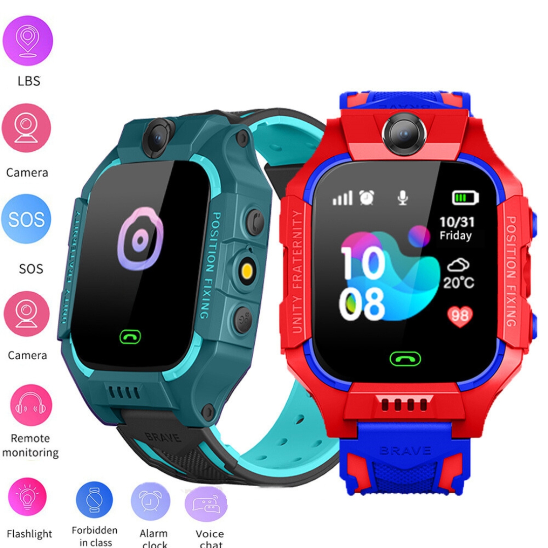 xr:d:DAFgLkkPw5o:16,j:3306182564,t:23042409 Montre intelligente Enfants Localisation Tracker SOS appel caméra - الصورة 1