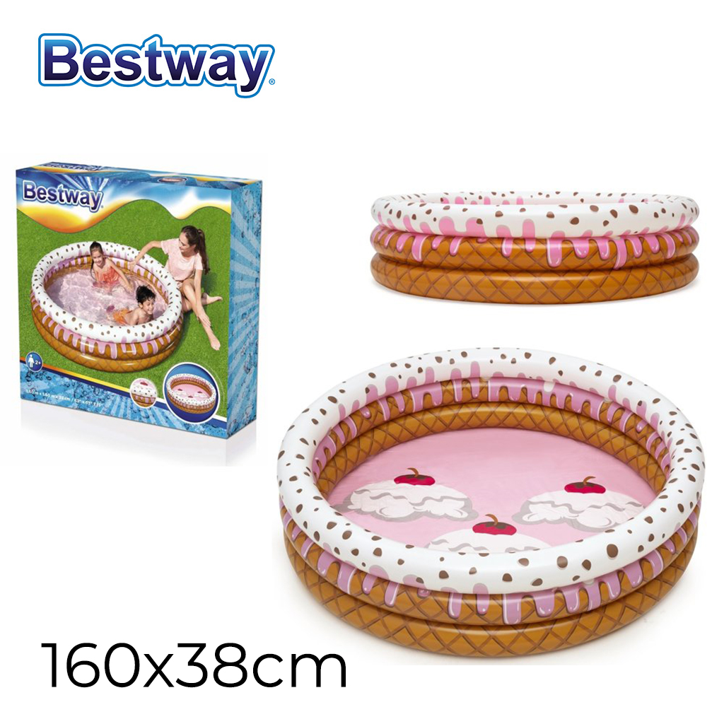 51144-cnc.jpg Piscine Gonflable Pour Enfants Donut 160 cm x 38 cm Bestway #51144 - الصورة 1