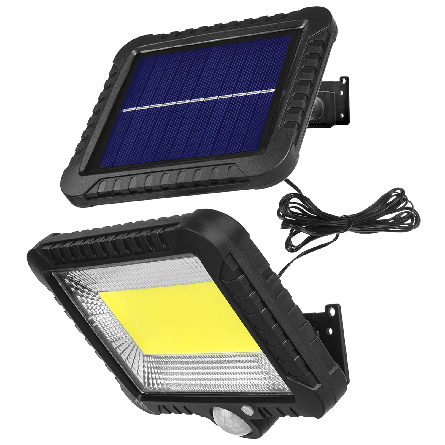 71273-2.jpg Lampe projecteur solaire LED et détecteur de mouvement 5W IP44 - SL-F100 - الصورة 1