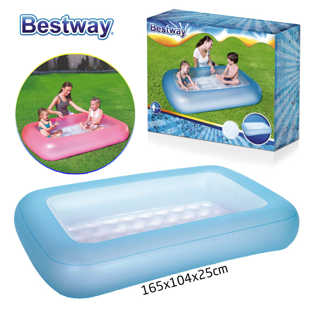 Bestway-Piscine-51115-8-1.jpg Piscine Gonflable 165 x 104 x 25 cm Bestway #51115 - الصورة 1