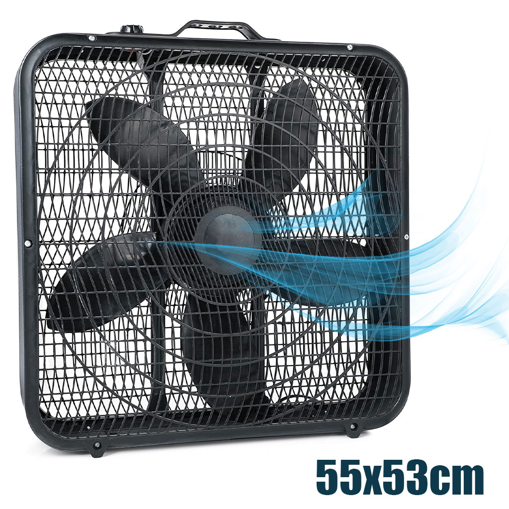 Boston-cnc-1.jpg Ventilateur de table avec pales aérodynamiques 3 Vitesses – مروحة مكتب حجم كبير - الصورة 1