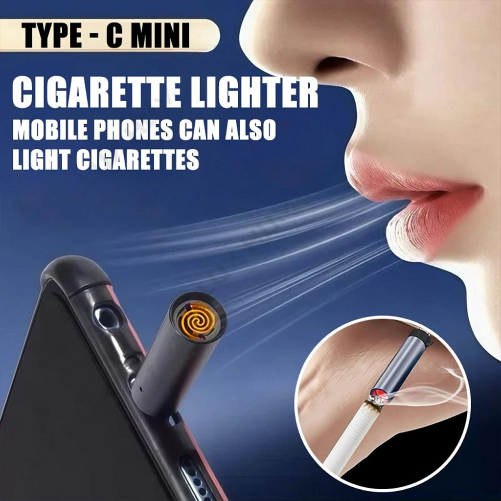 Ciga-Type-C-CNC-5.jpg Briquet électrique Portable Alimentation Type-C V2 - الصورة 1