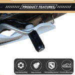 ⁦Protège Chaussures pour Moto en Caoutchouc Durable – أداة حماية الأحذية لسائقي الدراجات⁩ - الصورة ⁦2⁩
