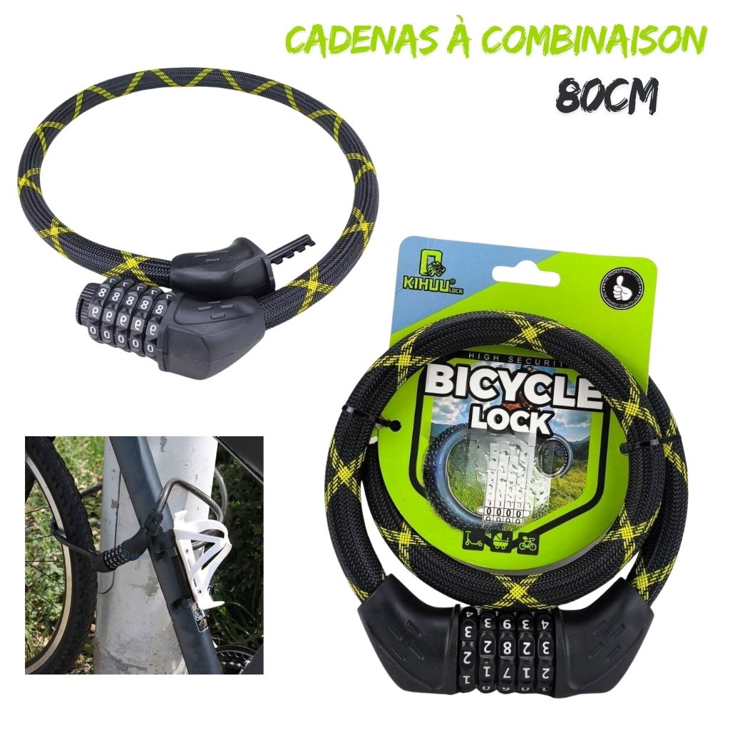 Disgne-1051-1-2.jpg cadenas à combinaison 80cm KIHUU LOCK | 14468-7 - الصورة 1