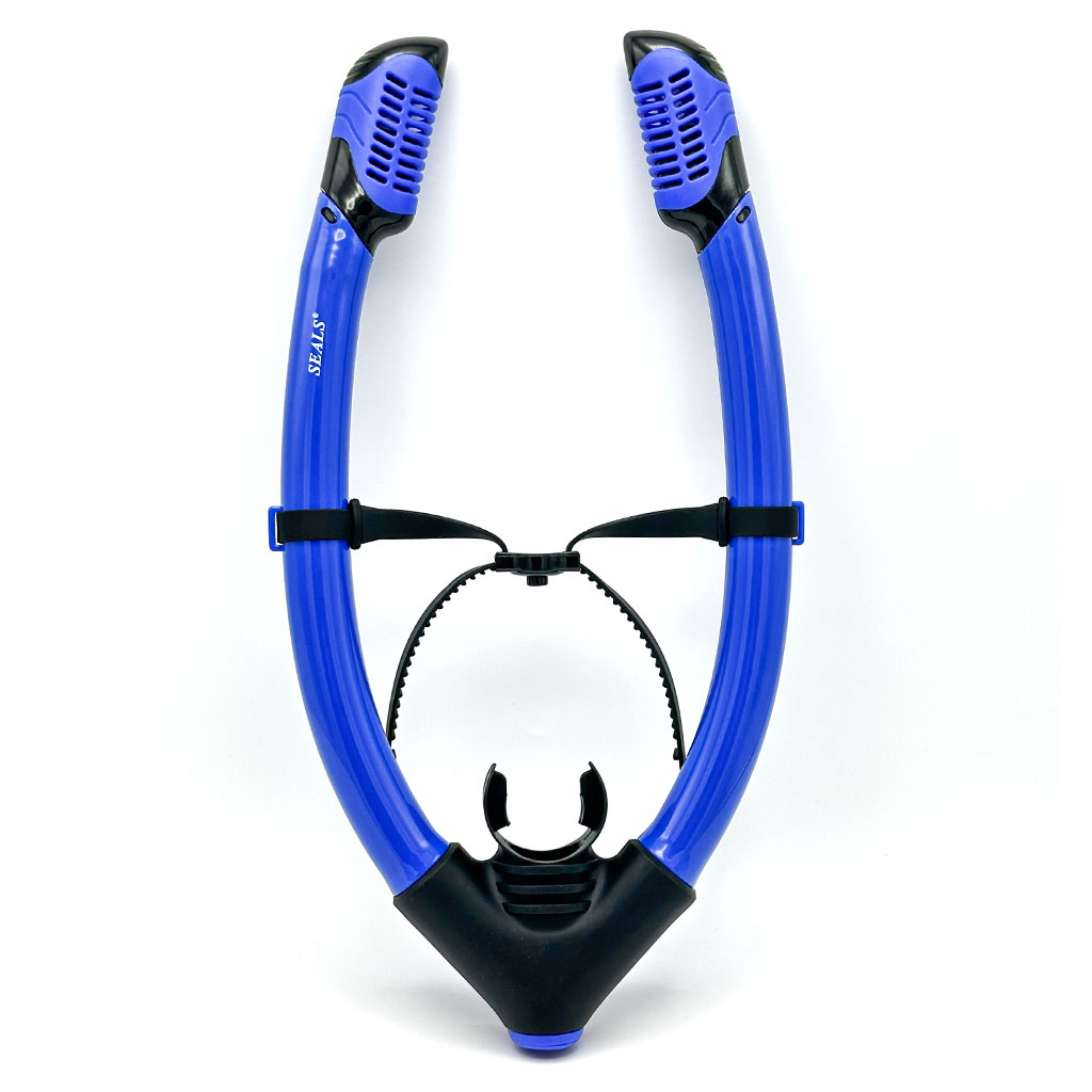 Double-Tube-2-1.jpg Masque Tuba double pour plongée avec embout buccal – قناع الغطس - الصورة 1