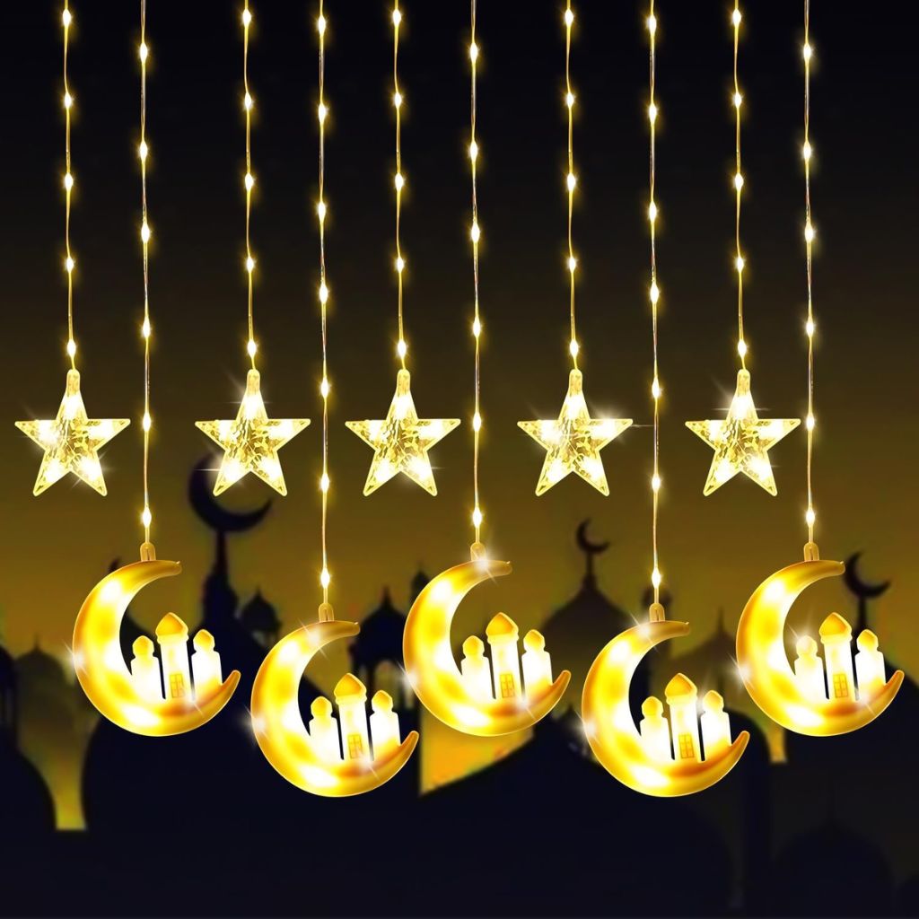 HQLED3m-CNC-2.jpg Lampe Décorative Ramadan & Eid 3m 10pcs – مصابيح رمضان والعيد - الصورة 1
