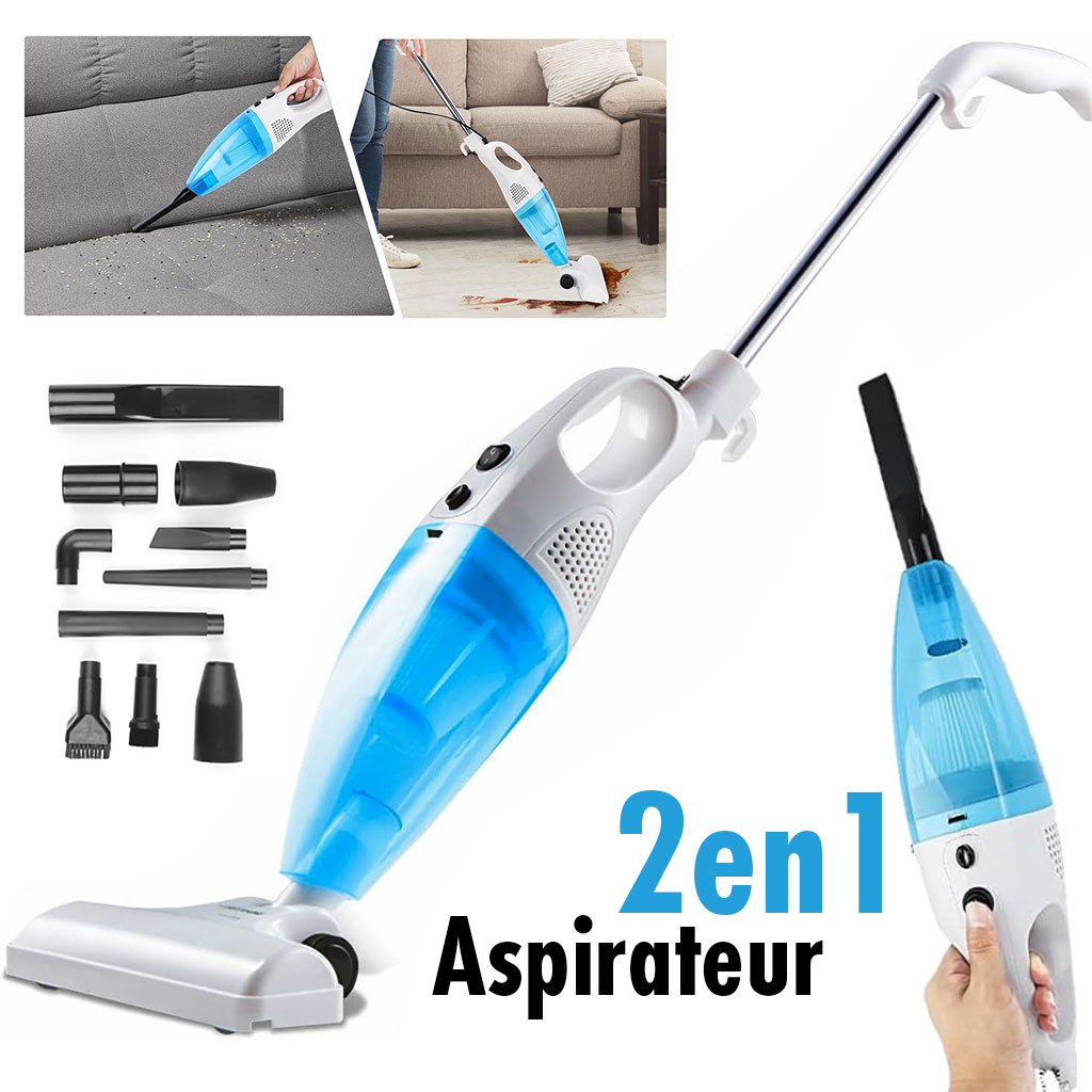 Multismart-V3-cnc-1.jpg Balai Aspirateur Multismart 500W/14Kpa 2en1avec Filtre de Haute efficacité et 9 Têtes de Rechange – مكنسة كهربائية منزلية بعدة رؤوس - الصورة 1