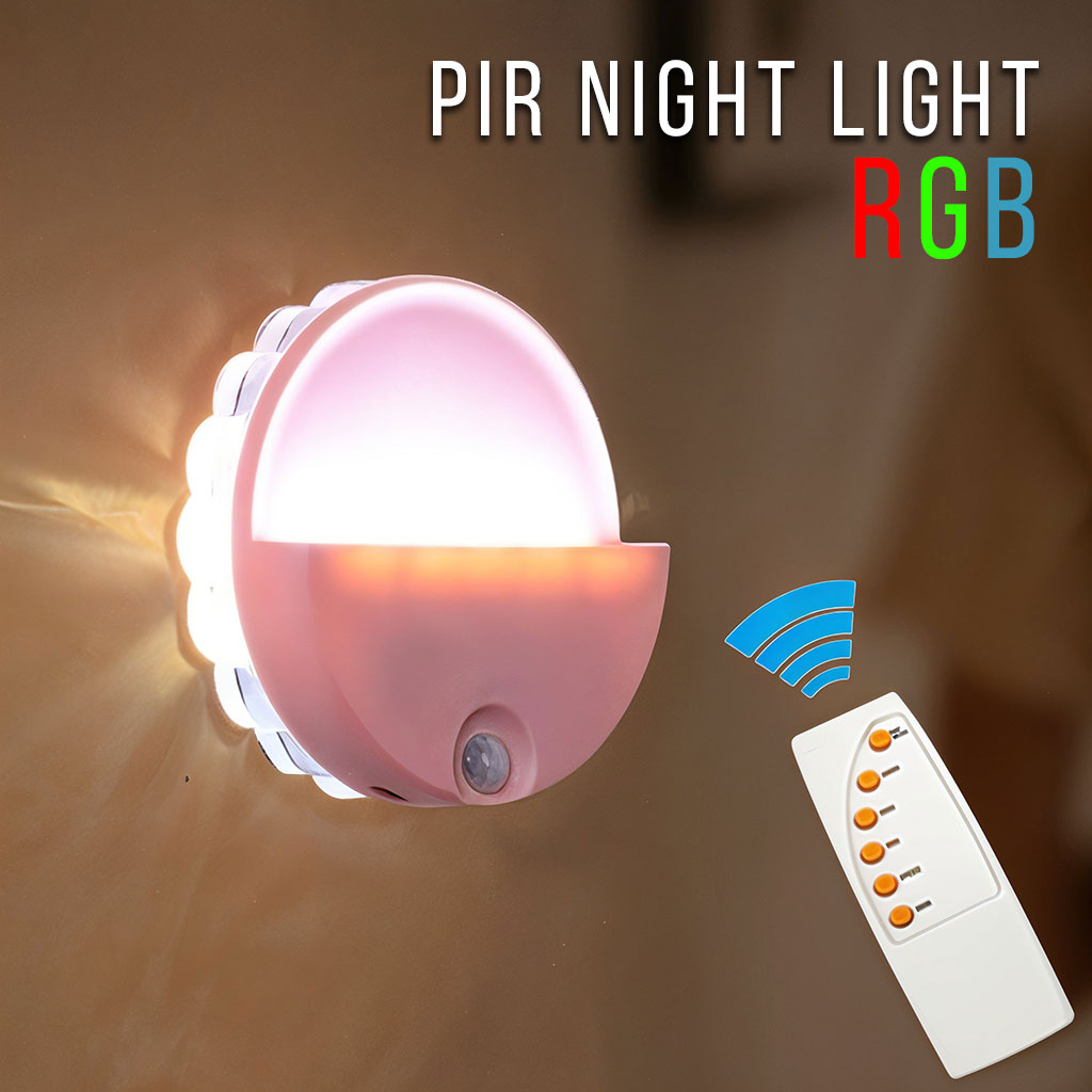 PIR-Night-Light-CNC-1.jpg Veilleuse LED Magnétique à Capteur de Mouvement - الصورة 1