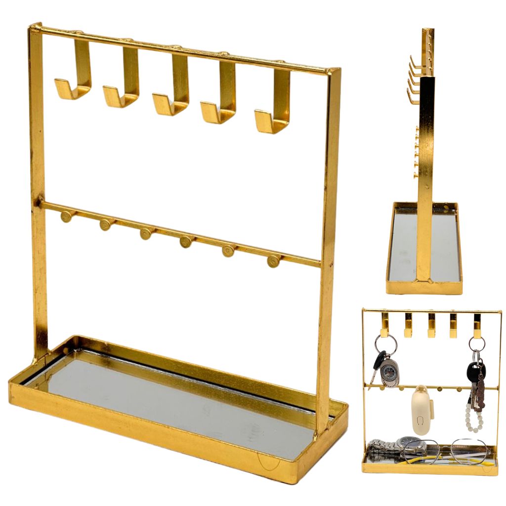 Porte2e1cles-CNC-2.jpg Présentoir à Bijoux et Clés Pratique et Élégant – حامل مجوهرات و مفاتيح - الصورة 1