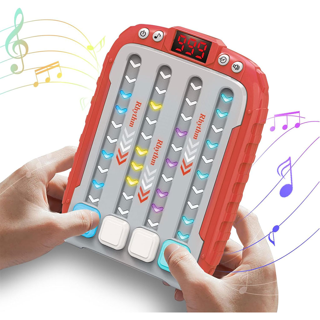 RYTHME-CNC-2.jpg Machine de jeu rythmique anti-stress avec musique et lumière – لعبة أطفال مسلية - الصورة 1