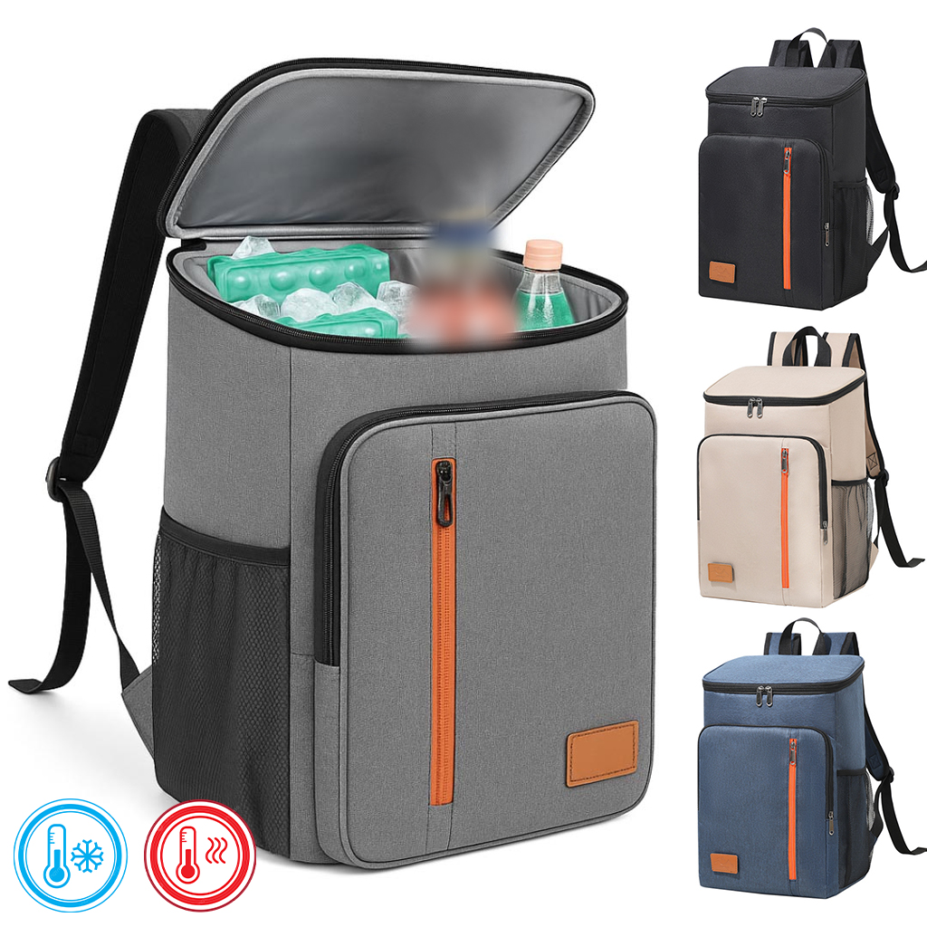 Sac-a-Dos-Iso-cnc-1-1.jpg Sac à dos isotherme pour pique-nique avec isolation intérieure – حقيبة ظهر عازلة للحرارة والبرودة - الصورة 1