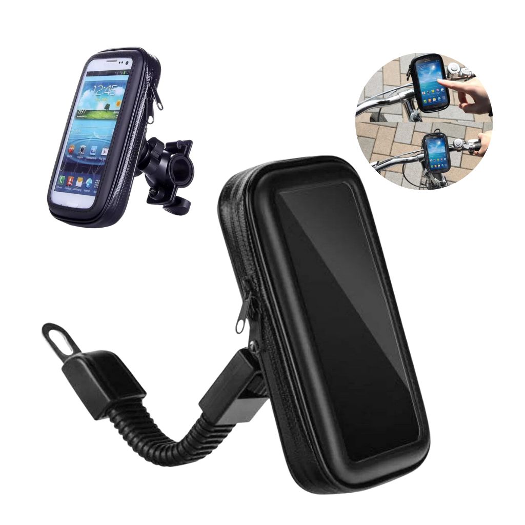 xr:d:DAFjwFxDvhU:16,j:47765148458,t:23052316 Support de téléphone Professionnel pour Le Guidon de Moto Imperméable et Rotative 360° - الصورة 1