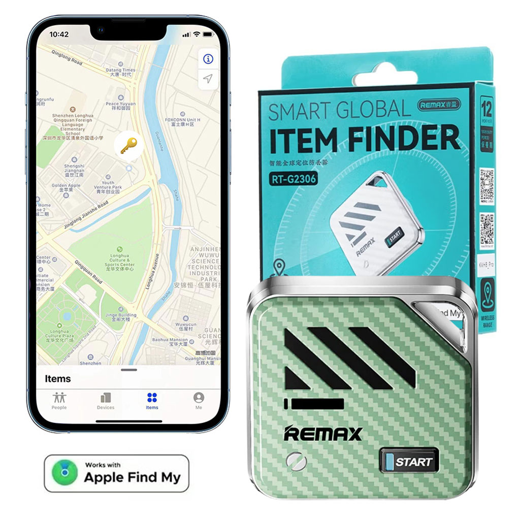remax-cnc-1.jpg Localisateur d’objets REMAX RT-G2306 Compatible avec Apple Find My – جهاز تحديد المواقع محمول - الصورة 1