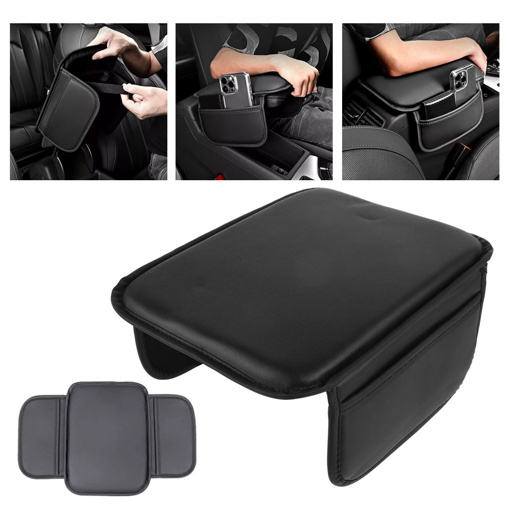 1776601230962_xffb1f1m_couvre-accoudoire-v2-cnc Coussin d'Accoudoir de Voiture avec Poches de Rangement - وسادة مسند ذراع السيارة المريحة مع جيوب تخزين - الصورة 1